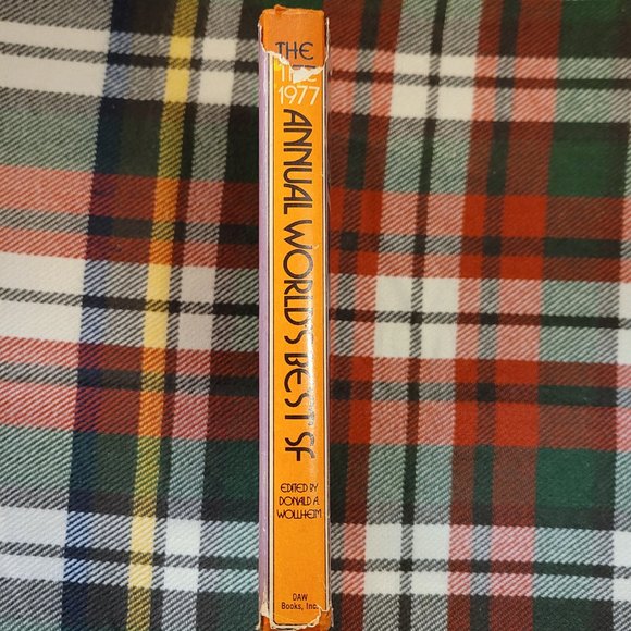 The 1977 Annual Worlds Best SF (Donald A Wollheim, Ed.), Hardcover book sci-fi - Picture 3 of 8